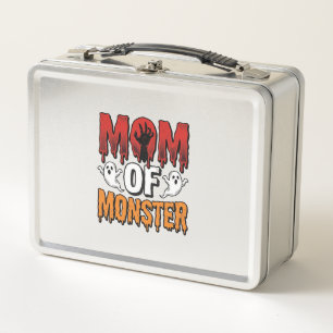 Moeder van Monster Vintage Halloween T-shirt ontwe