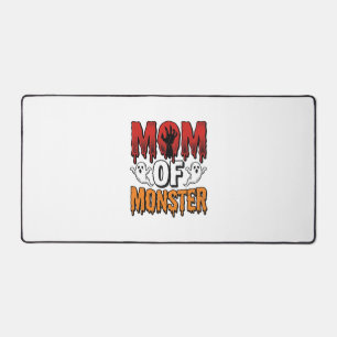 Moeder van Monster Vintage Halloween T-shirt ontwe Bureaumat
