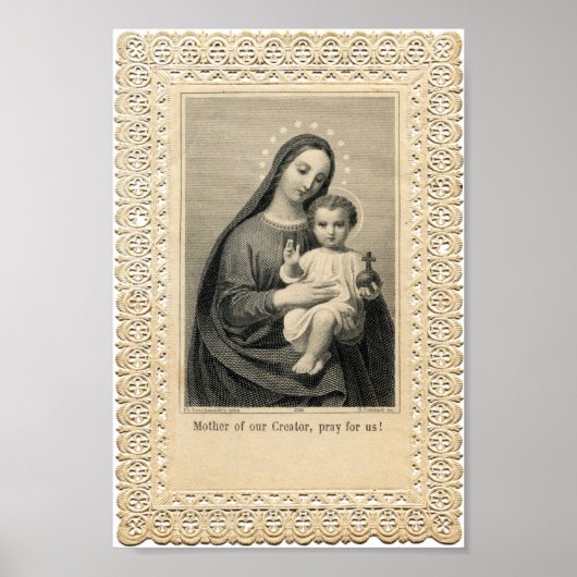 Moeder van onze Schepper Poster (Voorkant)