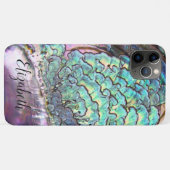 Moeder-van-parel Iridescent Kijk Gepersonaliseerd  Case-Mate iPhone Case (Achterkant (horizontaal))