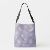 Moeder van parelhoenders die de geboorte aan een p crossbody tas (Achterkant)