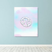 Moeder van Parelstijlkankerdierentuin Canvas Afdruk (Insitu (Houten vloer))