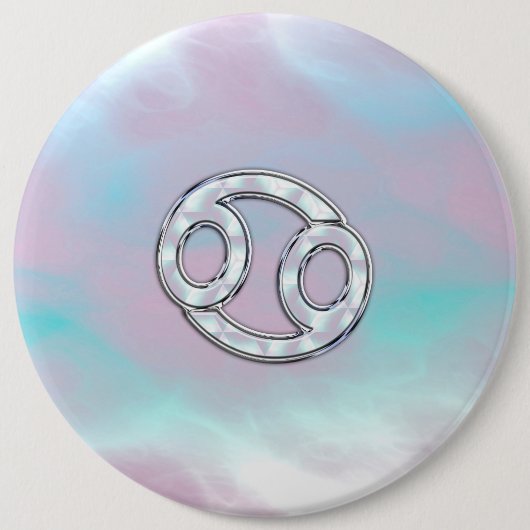 Moeder van Parelstijlkankerdierentuin Ronde Button 6,0 Cm (Voorkant)