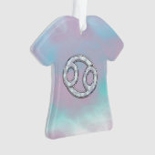 Moeder van parelstijlkankersymbool Astrologie Ornament (voorkant)