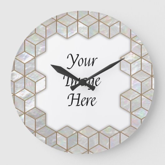 Moeder van ParelTegels Lijst Grote Klok (Voorkant)