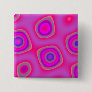 Moeder van Pearl Abstract 03 Vierkante Button 5,1 Cm