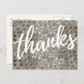 Moeder van Pearl Dank U Briefkaart (Voorkant / Achterkant)