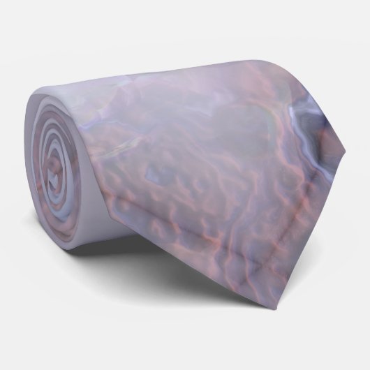 Moeder van Pearl Design Stropdas (Opgerold)