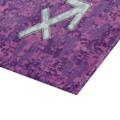 Moeder van Pearl Sagittarius Symbol Fuchsia Camo Snijplank (Hoek)