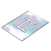 Moeder van Pearl Style Gemini Notitieboek (Linkerzijde)