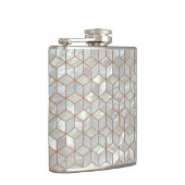 Moeder van Pearl Tiles Heupfles (Rechts)