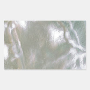 Moeder van Pearl-White Rechthoekige Sticker