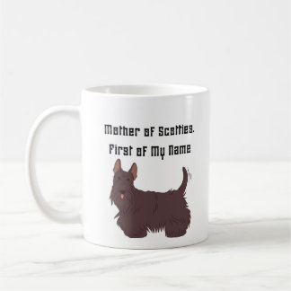 Moeder van Scotties, de eerste van mijn naam Koffiemok