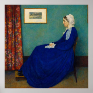 Moeder van Whistler door James McNeill Whistler Poster