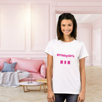 Moeder verjaardag meisje heet roze
