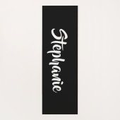 Moeder Vestigde Leuk Script Foto Yogamat (Achterkant)
