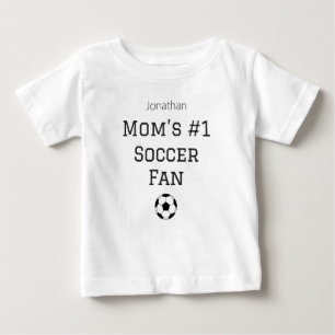 Moeder Voetbal Baby Naam Custom Kleding