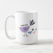 Moeder Vogel en Kuikens Moederdag Koffiemok (Links)