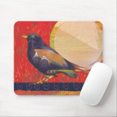 Moeder-vogelmuisblok Muismat (Met muis)