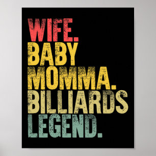 Moeder Vrouwen Grappig Shirt Vrouw Ba Poster