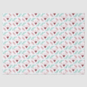 Moeder Waterverf Hart Tissue Papier (Voorkant)