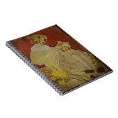 Moeder Weaving Flowers in Hair Notitieboek (Rechterzijde)