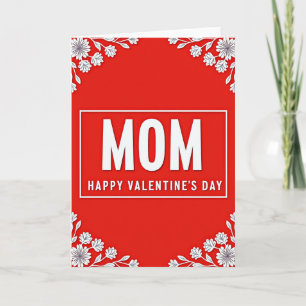 Moeder Zalige Valentijnsdag Kaart