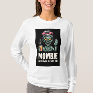 Moeder Zombie T-Shirt Moeder Tee Zombie Tee