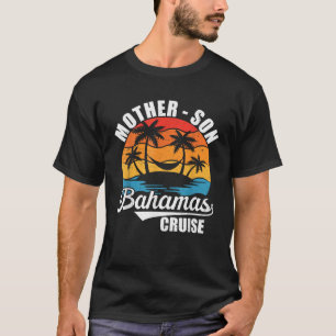 Moeder Zoon Bahama's 2024 Zomer Matching Vakantie T-shirt