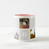 Moederdag 10 Foto's Mam Collage Mok (Center)