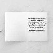 Moederdag 3 van Michelle Obama Kaart (Binnen)