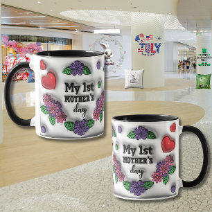 Moederdag "3D-effect" Mok