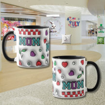 Moederdag "3D-effect Mok"
