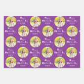 Moederdag Aangepaste fotoset van 3 Bright Inpakpapier Vel (Voorkant)