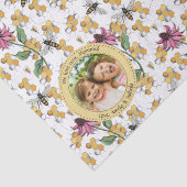 Moederdag Aangepaste Kinder foto Royal Queen Bee Tissuepapier (Detail)