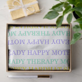 Moederdag Anagrammen tissuepapier (Geschenk)