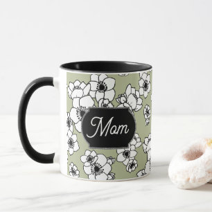 Moederdag Anemone Floral Mok