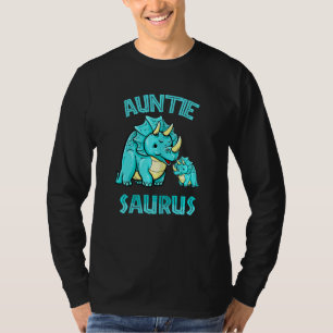 Moederdag Auntiesaurus Rex Dinosaur Auntie Saur T-shirt