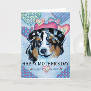 MOEDERDAG AUSTRALIAN SHEPHERD KAART