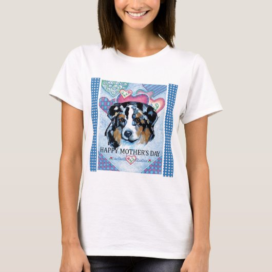 MOEDERDAG AUSTRALISCHE HERDER T-SHIRT (Voorkant)