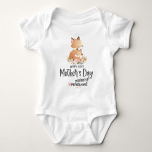 Moederdag Baby Body Met Naam Voor Eerste Moederdag Romper