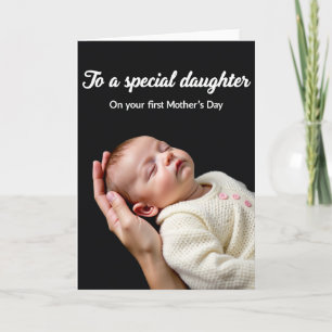 Moederdag Baby Hand Kaart