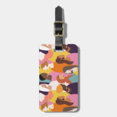 Moederdag Bagagelabel (Voorkant verticaal)