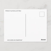 Moederdag bakken met mama briefkaart (Achterkant)