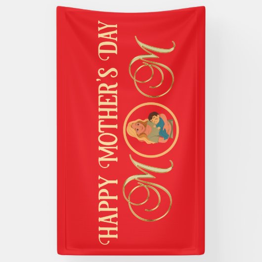 Moederdag banner (Verticaal)