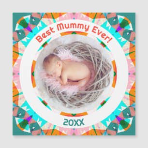 Moederdag Beste mama-kind-meisje Fotocadeau