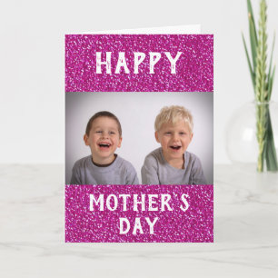 Moederdag Beste mama ooit Kinder foto Kaart