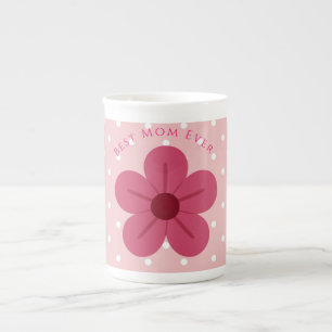 Moederdag, Beste Moeder Ooit, Elegant, Eenvoudig, Porselein Kop
