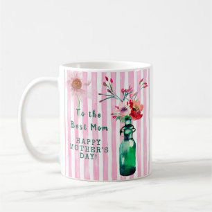 MOEDERDAG BESTE MOM LOVELE FLORAL MESSAGE KOFFIEMOK