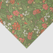 Moederdag Bloemen Rood- en witgroen afval Tissuepapier (Detail)